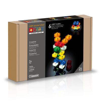 Jucarie - Seturi de constructie cu lumini Stax - Light junior (24 piese) TSGM-05000