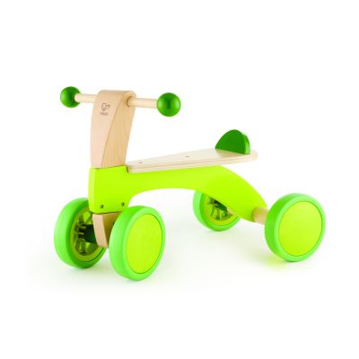 Jucarie din lemn - Bicicleta fara pedale cu 4 roti TSGE0101A