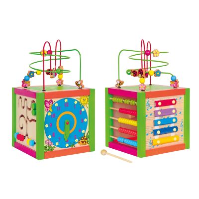 Jucarie din lemn - Centru de activitati multiple TSG90837