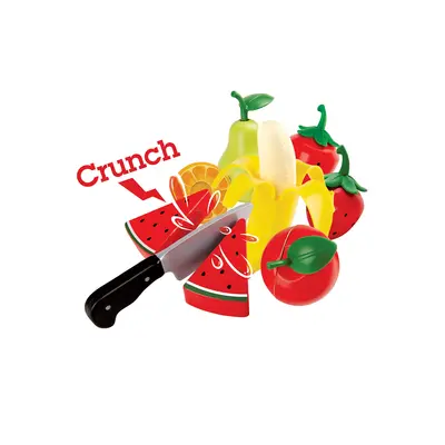 Jucarie din lemn - Fructe sanatoase de taiat (9 piese) TSGE3171B