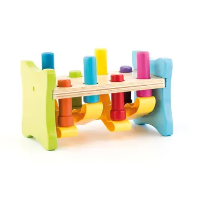 Jucarie din lemn - Joc de copii cu ciocan TSG91841