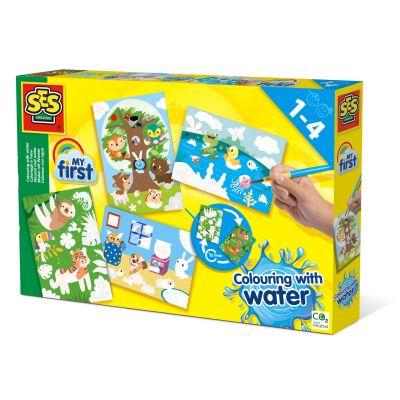My first - Coloreaza cu apa animale ascunse TSG14456