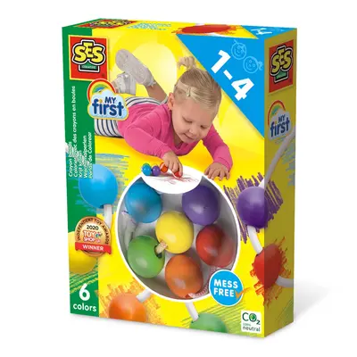 My first - Creioane cerate sub forma de margele pe snur TSG00244