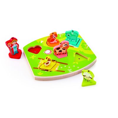 Puzzle din lemn cu sunete - Ferma TSGE1614A