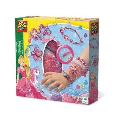 Set creativ - Bratari cu sclipici TSG14128