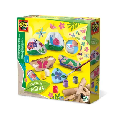 Set creativ - Decoreaza pietre si lemn cu tematica din natura TSG14032