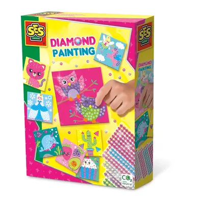 Set creativ copii - Decorare picturi cu diamante autoadezive TSG14119