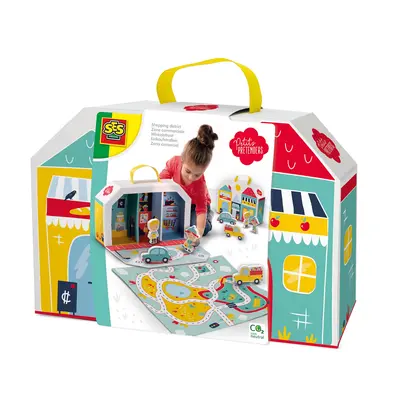 Jucarie - Set cumparaturi cu valiza si saltea TSG18013