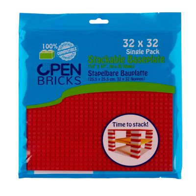 Jucarie - Seturi de constructie - Placa rosie 32x32 TSGOB-P32RD1