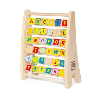 Jucarie din lemn - Abac alfabet TSGE1002A