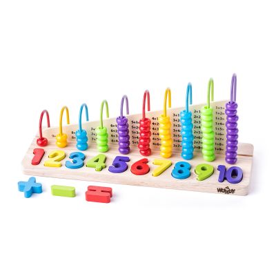 Jucarie din lemn - Abac cu matematica TSG90220