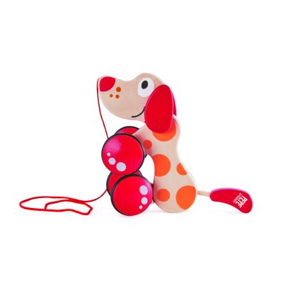 Jucarie din lemn - Catelul Pepe de tras TSGE0347B