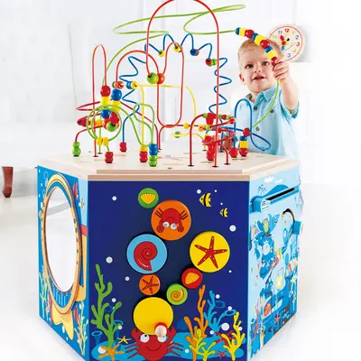 Jucarie din lemn - Centru de activitati Ocean TSGE1907A