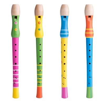 Jucarie din lemn - Flaut colorat TSG90709