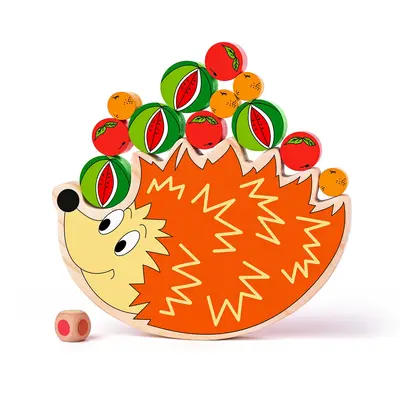 Jucarie din lemn - Joc de echilibru ariciul TSG90919