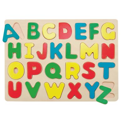 Puzzle din lemn - Alfabet TSG90068