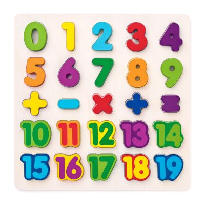 Puzzle din lemn - Matematica, numere TSG90069