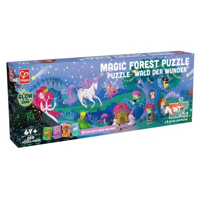 Puzzle pentru copii cu zane fotoluminescent (200 piese, 1.5m) TSGE1633A