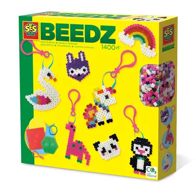 Set creativ - Brelocuri din margele de calcat Beedz TSG06261