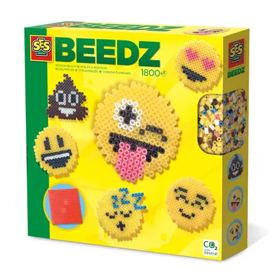Set creativ Beedz - Margele de calcat Emoticoane TSG06231