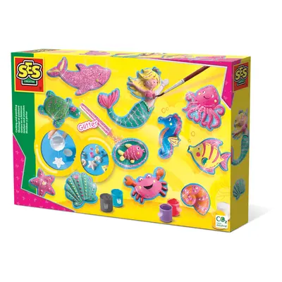 Set creativ mulaj si pictura - Figurine ocean TSG01354