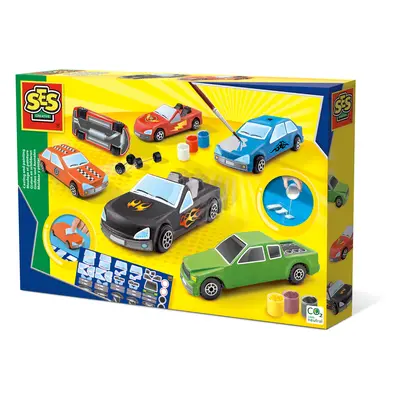 Set creativ mulaj si pictura - Masini TSG01401