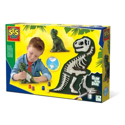 Set creativ mulaj si pictura - T-rex cu schelet TSG14206
