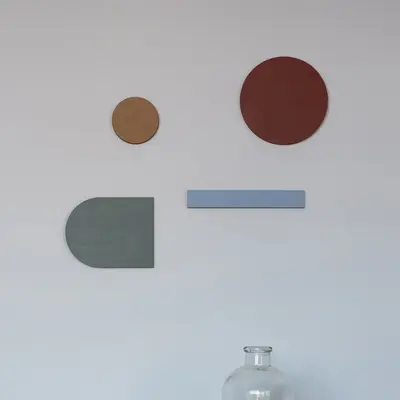 Set forme de perete din lemn - compozitie nr.81 TSGWSC81