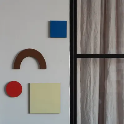 Set forme de perete din lemn - compozitie nr.85 TSGWSC85