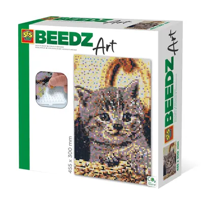 Set margele de calcat Beedz Art - Pisica TSG06006