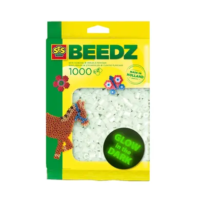 Set margele de calcat straluceste in intuneric Beedz 1000 bucati TSG00749