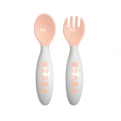 Set lingurita si furculita ergonomica- Nude ERFB913400