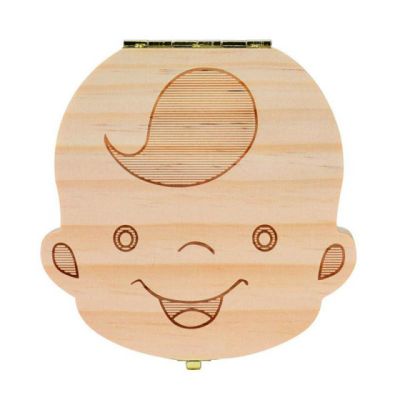Cutiuta pentru primii dintisori si suvita de par pentru baietei MBRY01