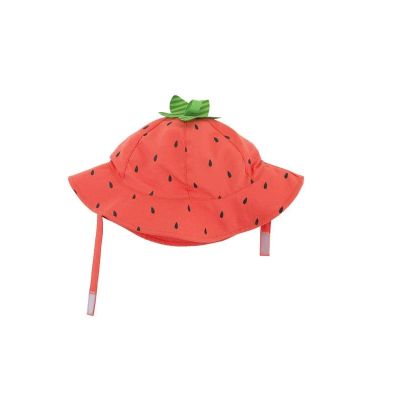 Palarie de soare Zoocchini, UPF50 +, Marime M, 6-12 Luni - Strawberry KRTZOO6166
