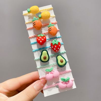 Set de 10 elastice pentru par - figurine diverse model 5 ad20213-4