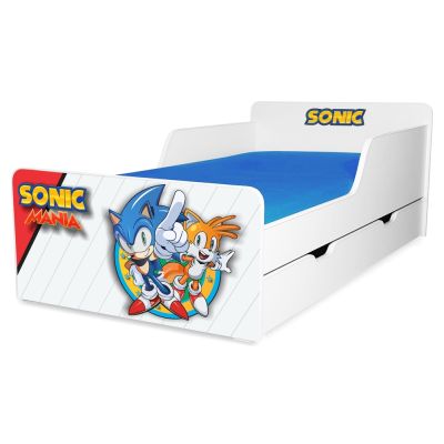 Pat Copii Sonic 2-12 Ani Cu Sertar - ASC-srt-son-80