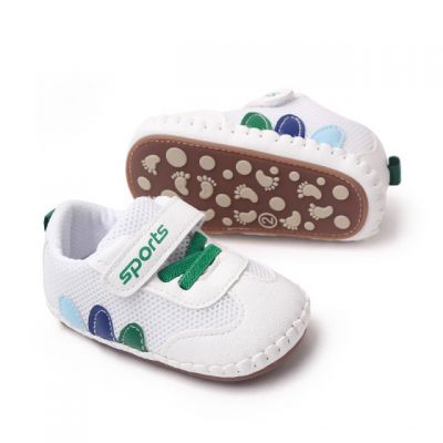 Adidasi albi pentru baietei - Leaves MDBNB3007W-1-p27