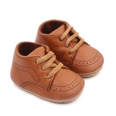 Pantofiori maro eleganti pentru bebelusi MBD2753-1-p19