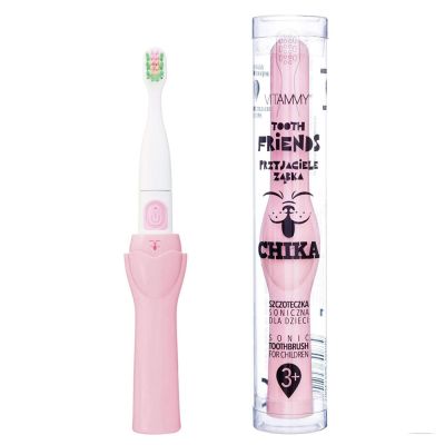Periuta de dinti electrica Vitammy Tooth Friends, pentru copii 3+, animatie Chika, tehnologie... BITvitammychika
