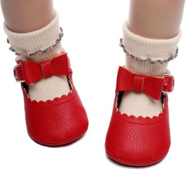 Pantofiori rosii pentru fetite - Bella AMB147-3-c3