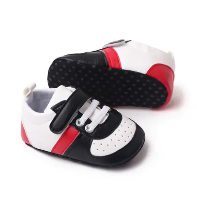 Adidasi albi cu negru si rosu MDBZ2316-2-sa3