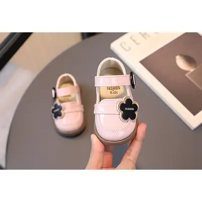 Pantofiori roz din lac - Fashion MBT60-1-sa47