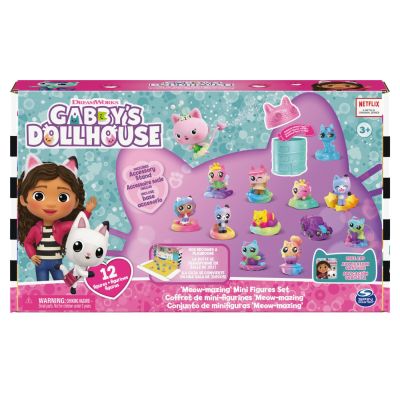 GABBYS DOLLHOUSE SET 12 MINI FIGURINE VIV6065351