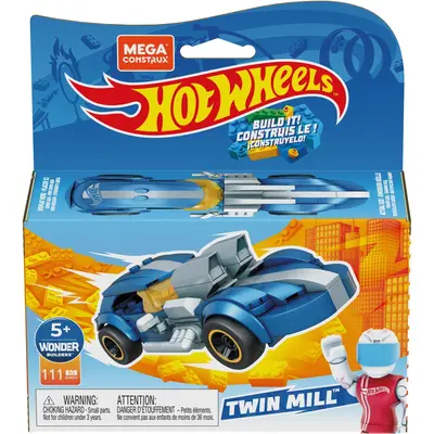 HOT WHEELS MEGA MASINUTA CONSTRUIBILA TWIN MILL VIVMTGVM28_GVM31