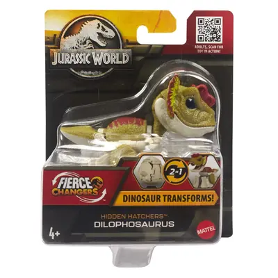 JURASSIC WORLD FIERCE CHANGERS HIDDEN HATCHERS DINOZAUR TRANSFORMABIL DILOPHOSAURUS VIVMTHLP00_HLP04