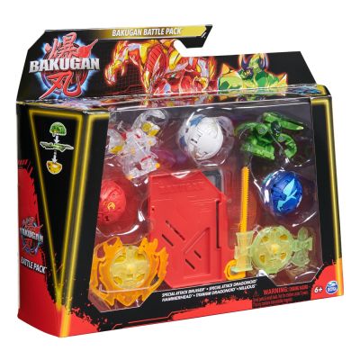 BAKUGAN SET DE LUPTA BRUISER, DRAGONOID, HAMMERHEAD, TITANIUM DRAGONOID SI NILLIOUS VIV6066988_20142085