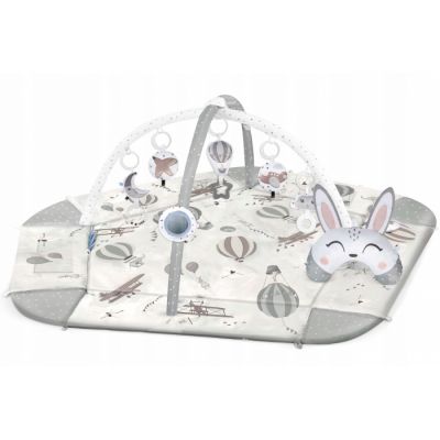 Salteluta de joaca educativa 3 in 1 nukido 730102 - gri edeedi730102