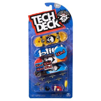 TECH DECK PACHET 4 PIESE FINGERBOARD BLIND 9.6CM VIV6028815_20140739