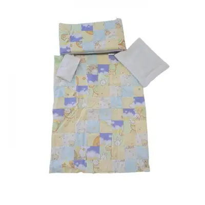 Lenjerie MyKids Mini Patratel Multicolor Boy 4 Piese 120x60 00086126