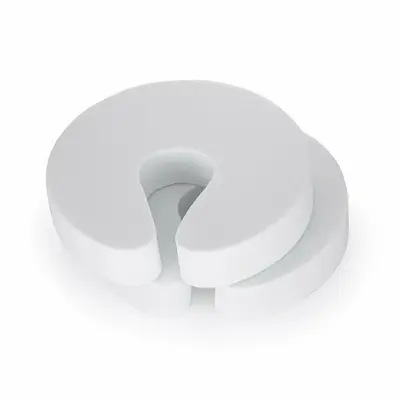 Feedo - Protectii pentru oprirea usilor, Din spuma EVA, 9.4 x 9.2 x 1.8 cm, 4 bucati, Alb BYN245202